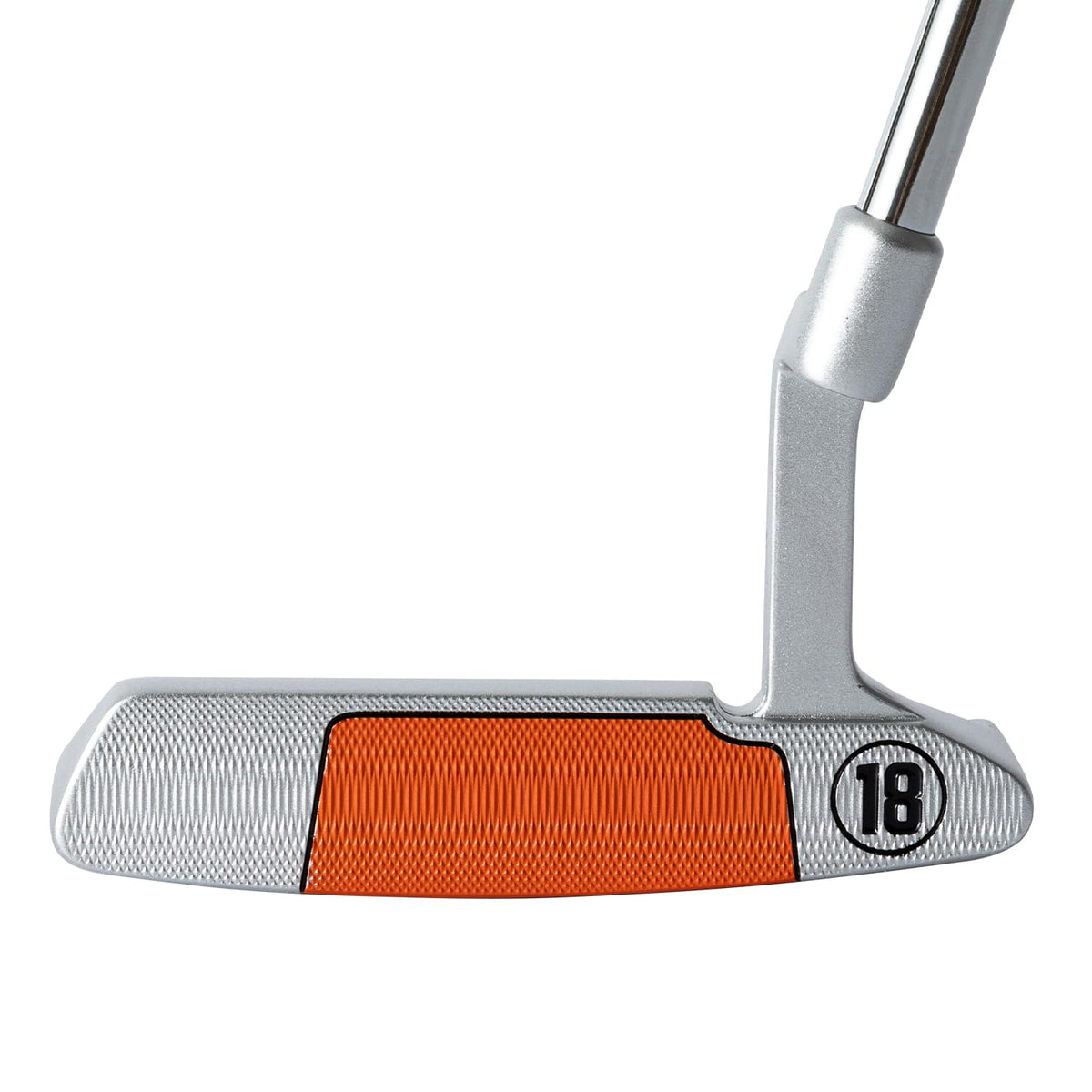 MEAHILESC Silver Number 18 putter straight tapered shaft for easy alignment