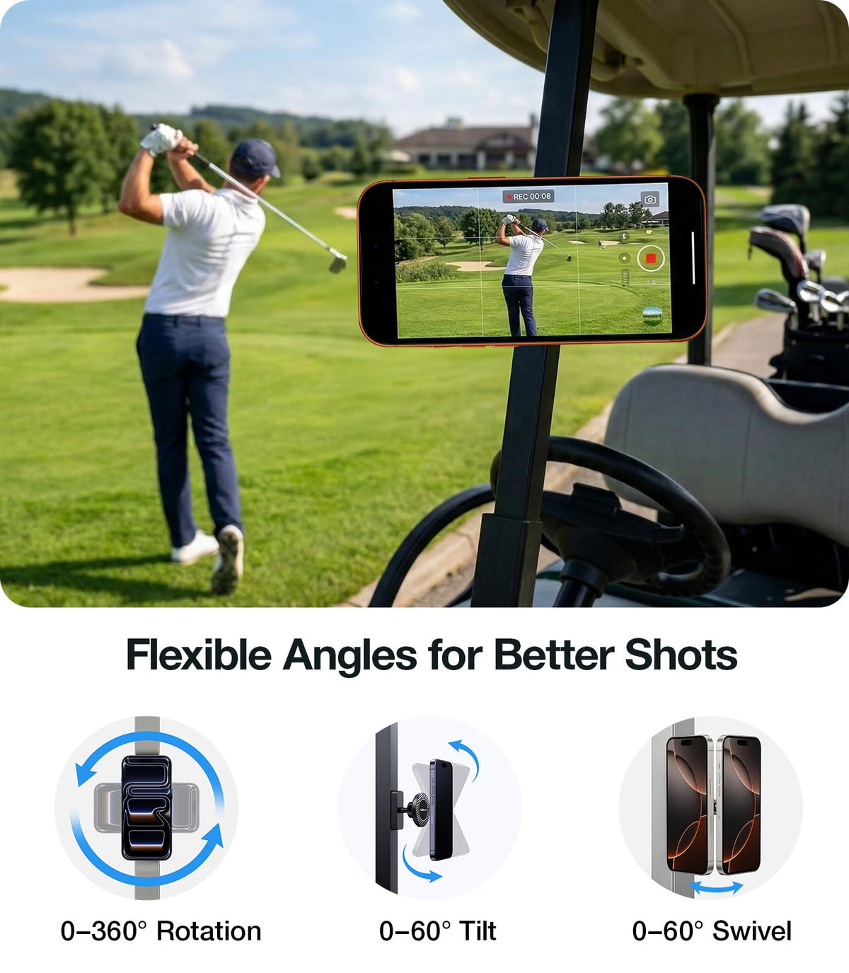 Military-grade certification backs rugged performance on the course