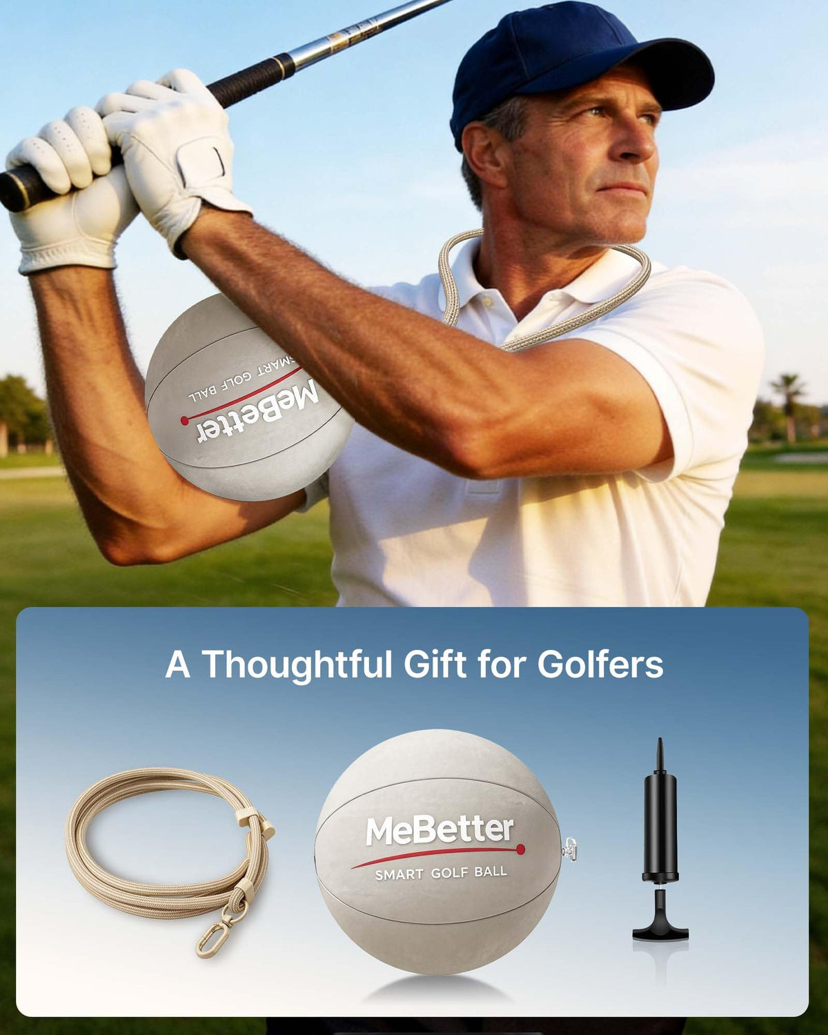 MeBetter travel-friendly training bundle is a thoughtful golf gift
