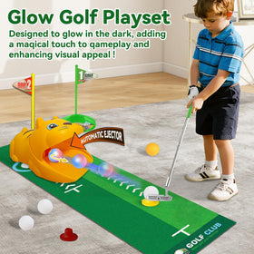 Mebuceiop golf holes and tees help define targets, boosting accuracy during sessions.