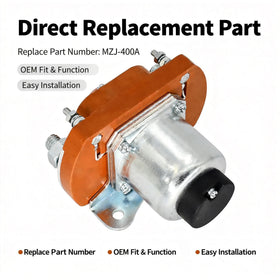 Meckparts MZJ-400A side connection demonstrates easy install and reliable power switching.