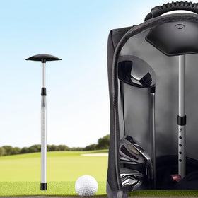 Meichoon aluminum travel pole shows durable, lightweight construction for travel.