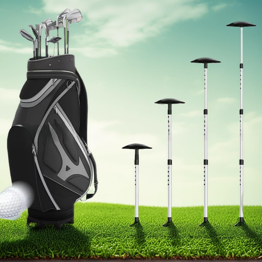 Meichoon club-protection pole helps maintain bag shape during transit.