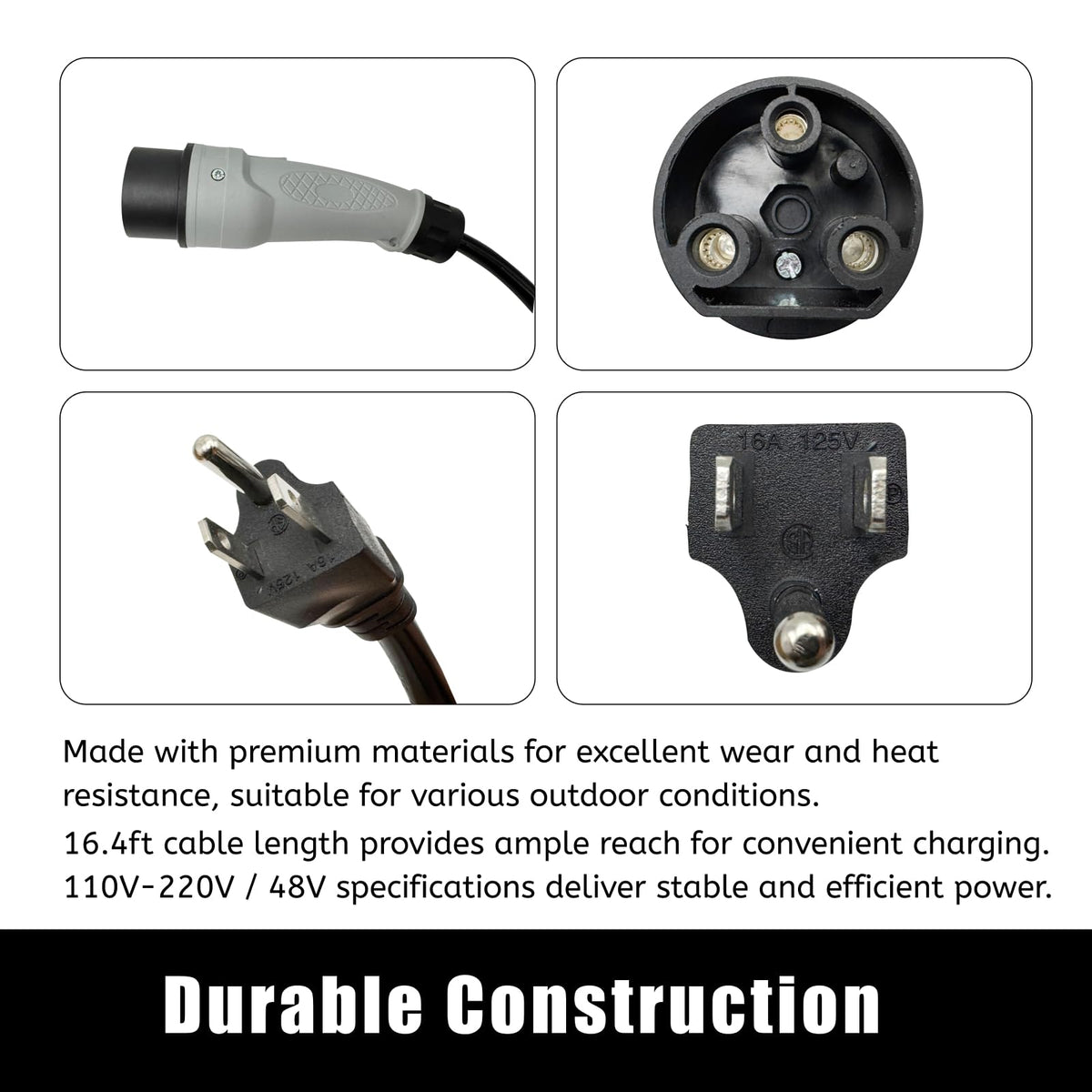 Memiuyelay heavy duty 14 AWG wire for durability and safety