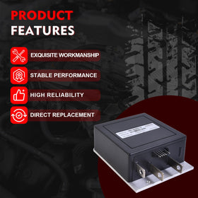 Merautop SJ 1206-4301 speed controller mounted on a golf cart in use