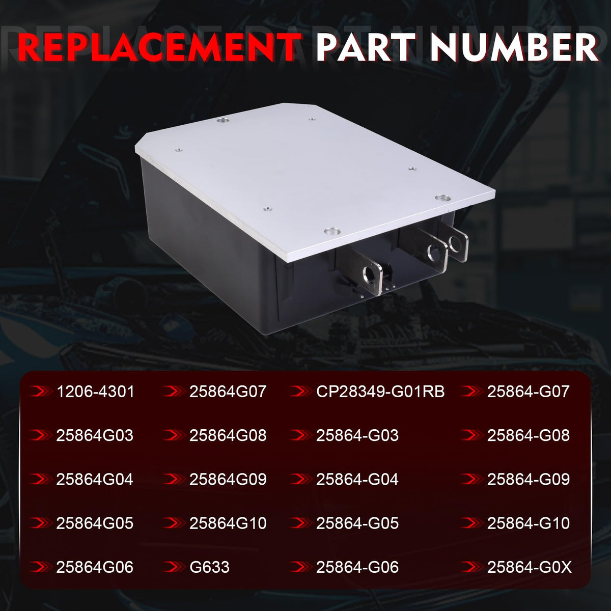 Merautop SJ 1206-4301 speed controller plug-and-play setup supports smooth throttle response