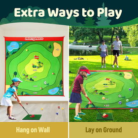 MerryMove 20 sticky balls for quick family-friendly chipping games