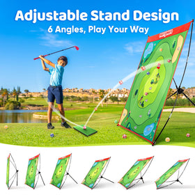 MerryMove adjustable club 17–35 inches in use for versatile training