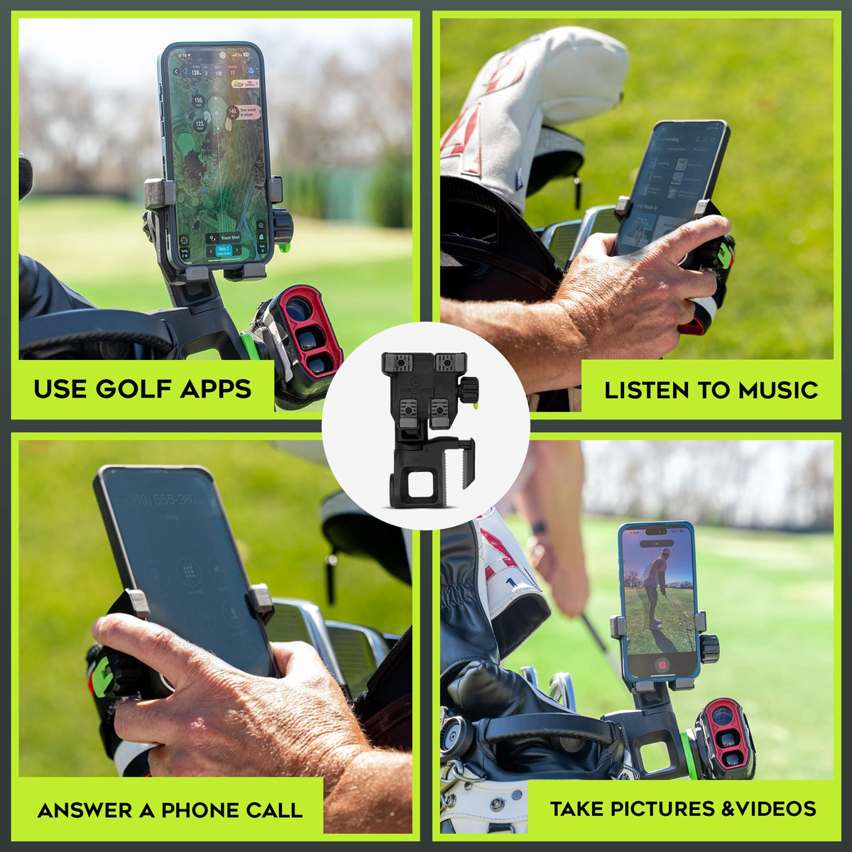 Method Golf CarryStack MagStack compatibility for modular upgrades.