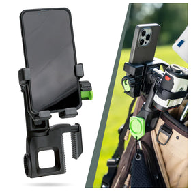 Method Golf CarryStack rangefinder strap for quick access on the course.