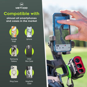 Method Golf CarryStack weather-resistant materials withstand sun and rain.