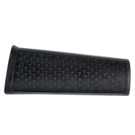 MGI Ai Navigator grip texture closeup shows durable rubber for all-weather handling.