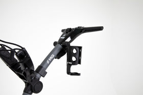 MGI Drink Holder XL keeps drinks accessible on the golf bag