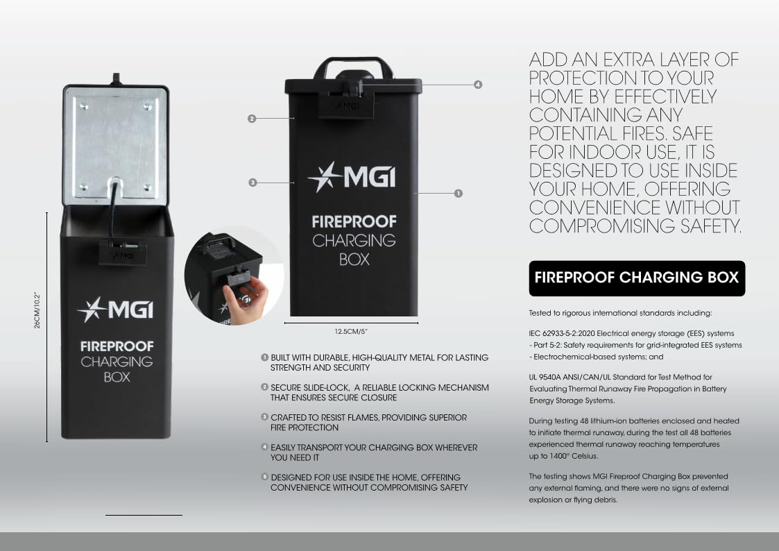 Designed for Zip & Ai batteries with enhanced safety features