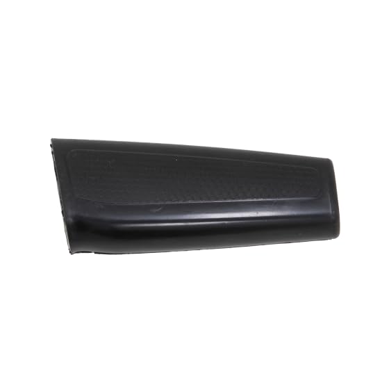 MGI Zip Navigator right grip closeup in black highlights ergonomic texture for steady handling
