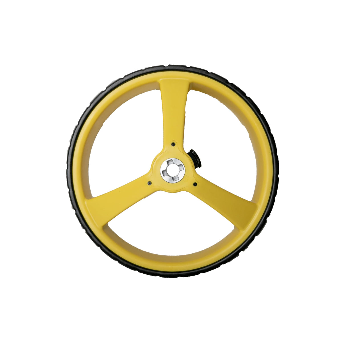 MGI Zip X1 right rear wheel installed in bike demonstrating compatible 2019+ upgrade.
