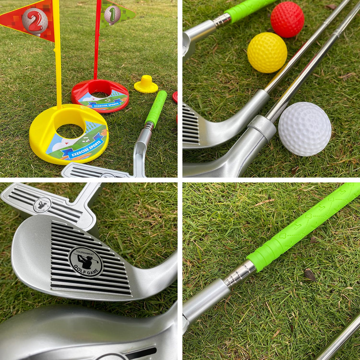 MIDOCCHIO golf toys indoor-outdoor design fits versatile play spaces.