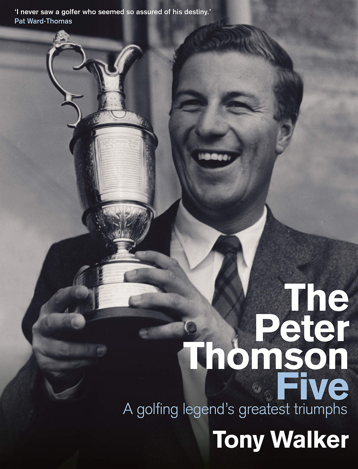 Miegunyah Press Peter Thomson Five cover: a tribute to golfing greatness and Open Championship history.