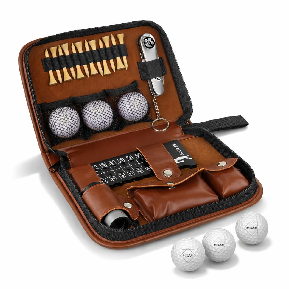 MIKAM golf kit golf ball improves practice consistency for home and range use.