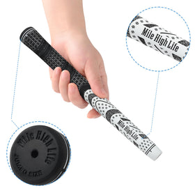 Mile High Life Cross Cord grips micro-texture pattern close-up improves traction in all weather.