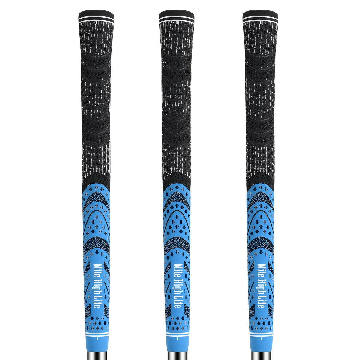 Mile High Life Cross Cord Grips show all-weather traction for confident swings.