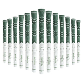 Mile High Life golf grips 13-pack on a full club set for enhanced control.