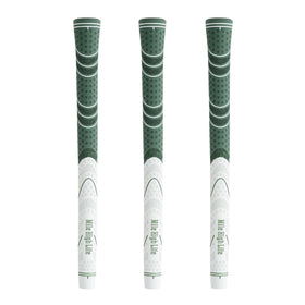 Mile High Life 3-pack golf grips on club for reliable swing control in any weather