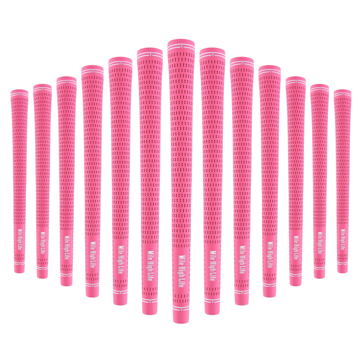 Mile High Life Golf Grips anti-slip texture for secure grip