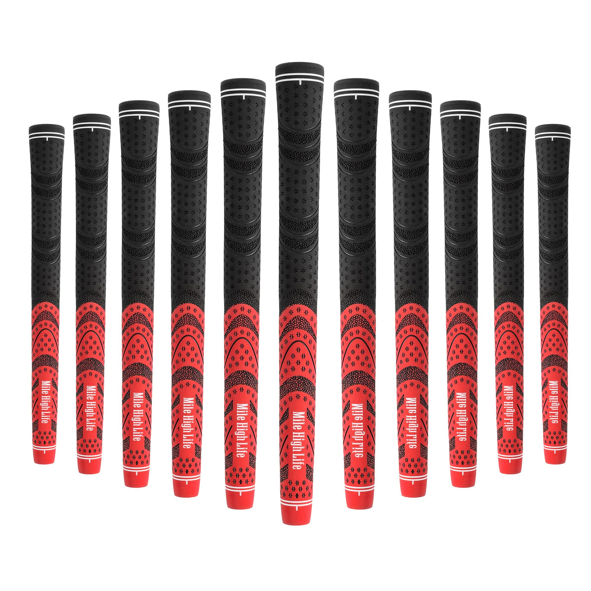 Mile High Life golf grips 13-pack standard view for full club replacement and consistent feel