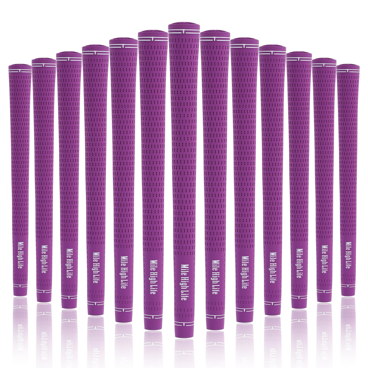 Mile High Life Golf Grips rubber texture for anti-slip grip in all conditions