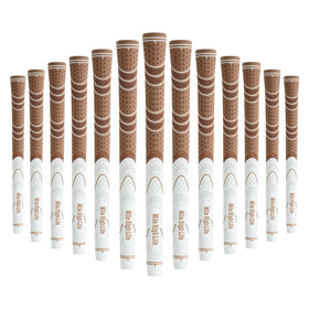 Mile High Life golf grips in soft rubber for all-weather grip and comfort.
