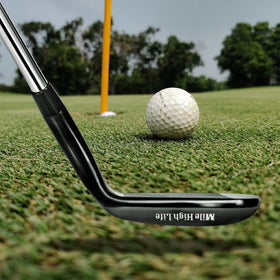 Mile High Life 58° wedge designed for high-loft finesse and soft landings.