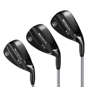 Mile High Life wedges with black titanium face offering durability and greenside control.