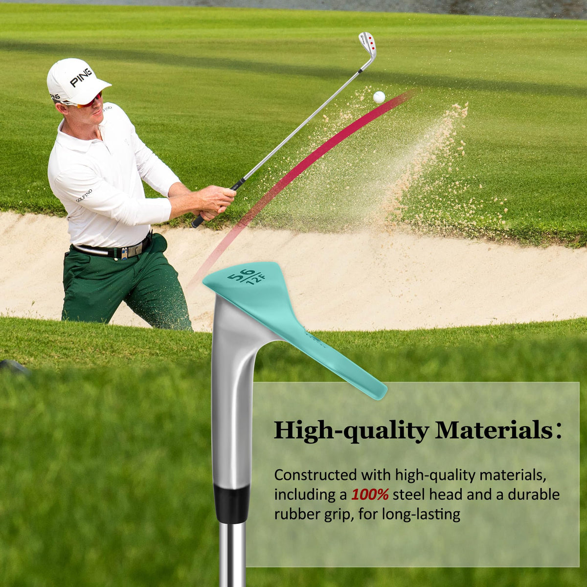 Mile High Life wedge with classic blade shape and traditional feel.
