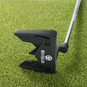 Mile High Life matte black finish reduces glare on greens.