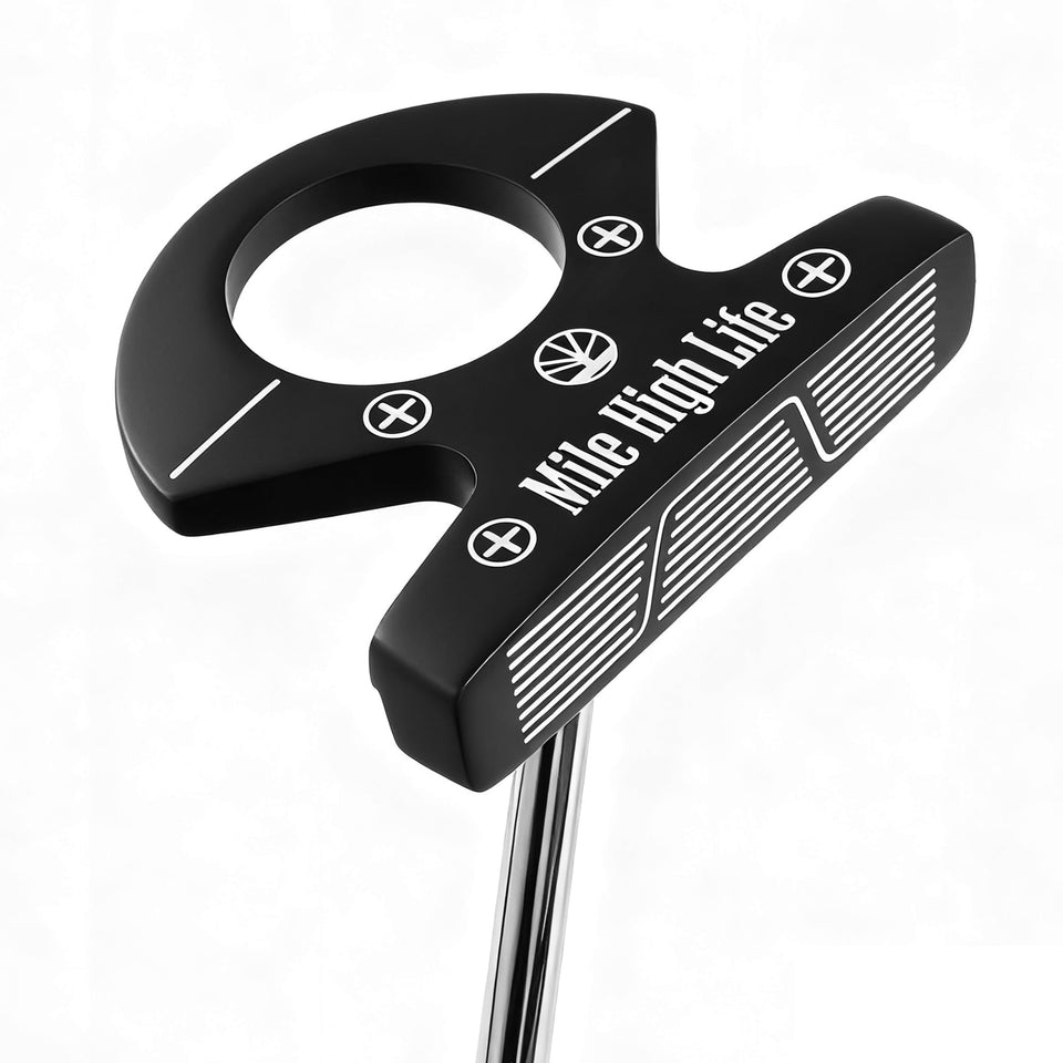 Mile High Life Men’s Right-Handed Putter with premium grip for stable strokes.