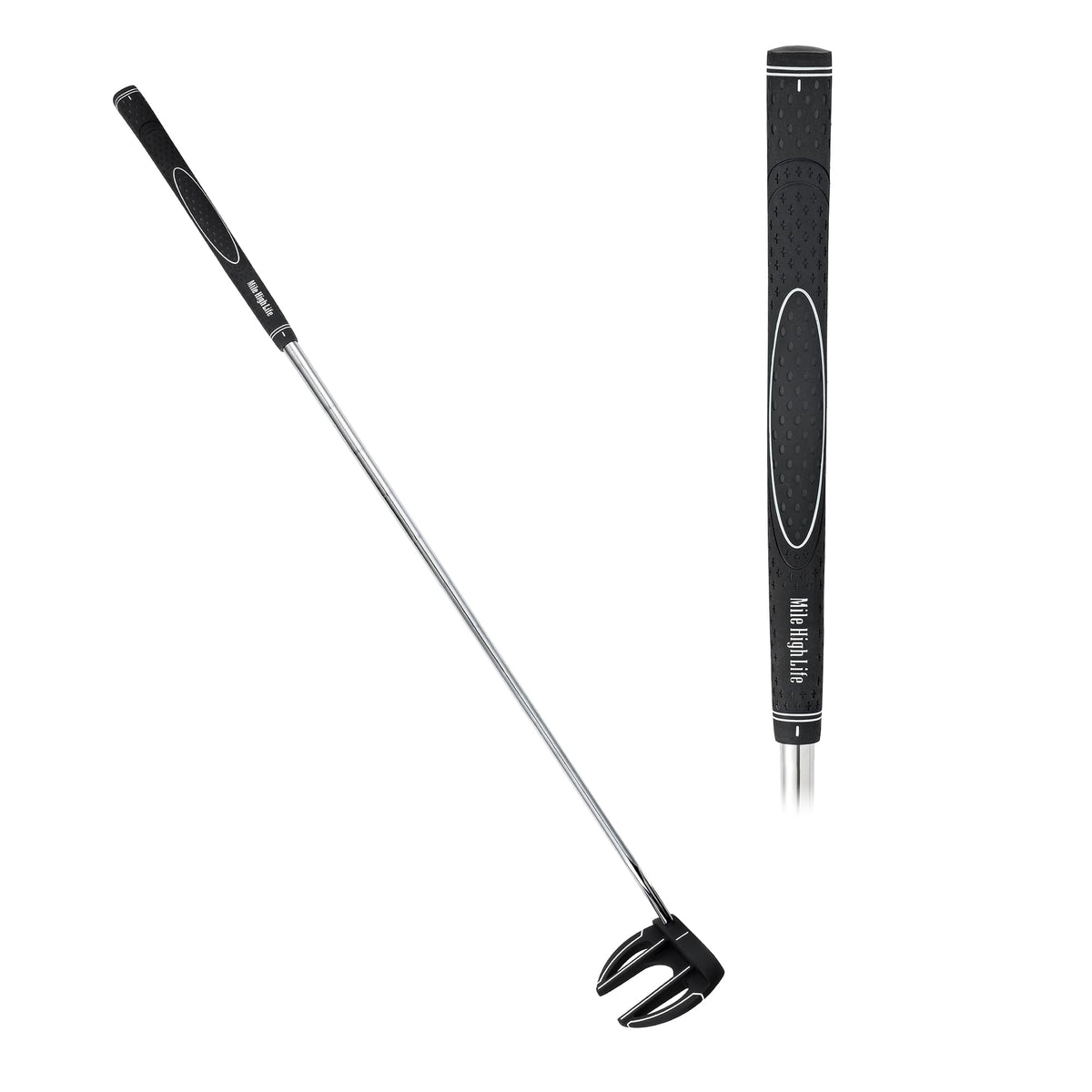 Mile High Life optimized head weight aids consistent distance on the green.