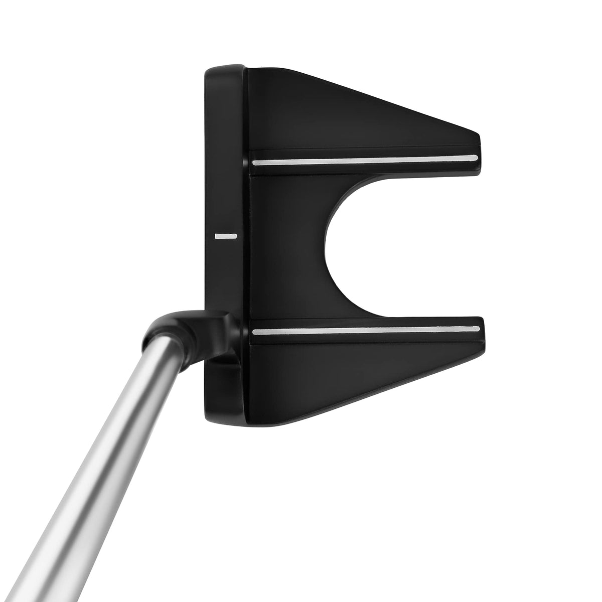 Mile High Life putter anti-slip rubber grip enhances control during strokes.