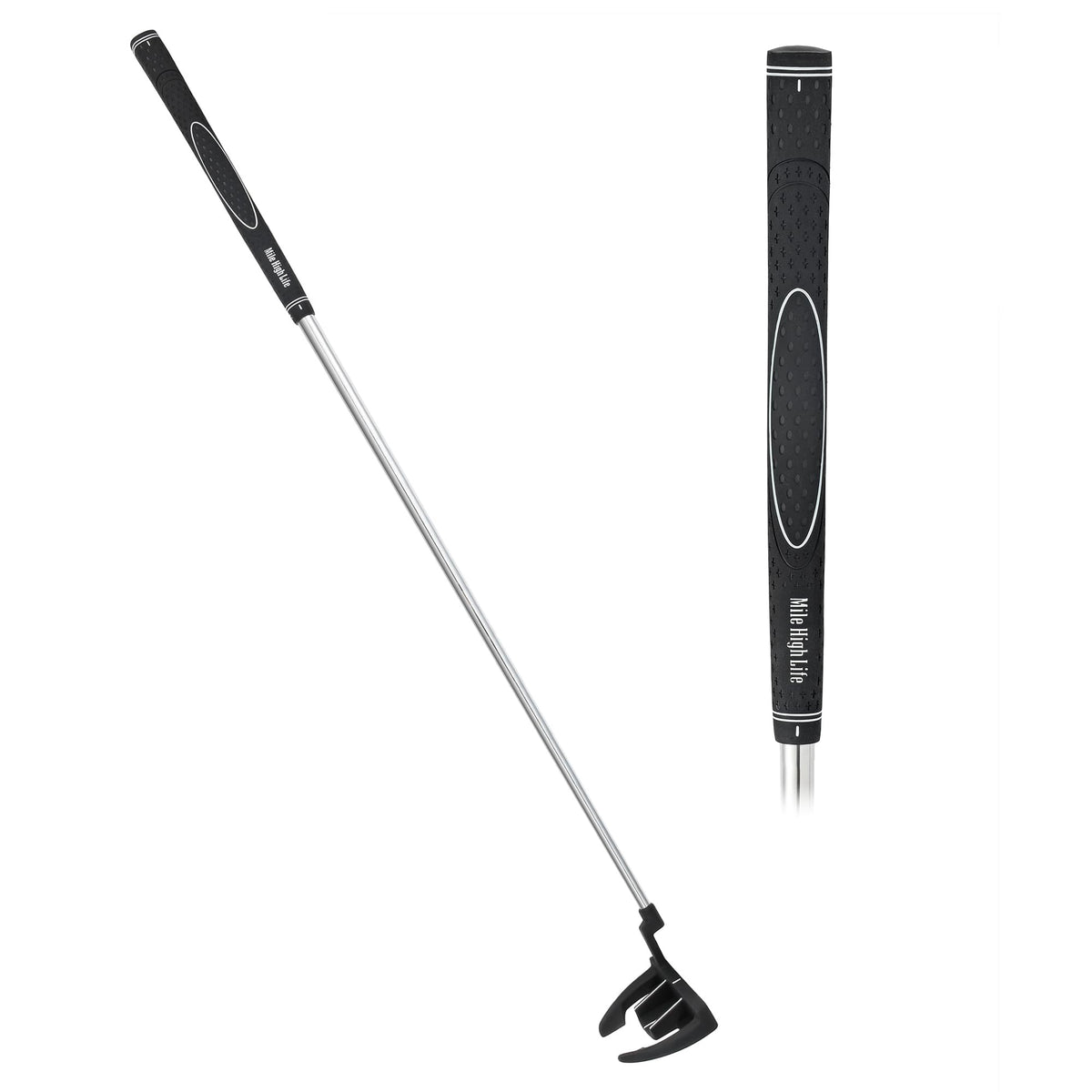 Mile High Life matte black finish reduces glare and improves sight lines.