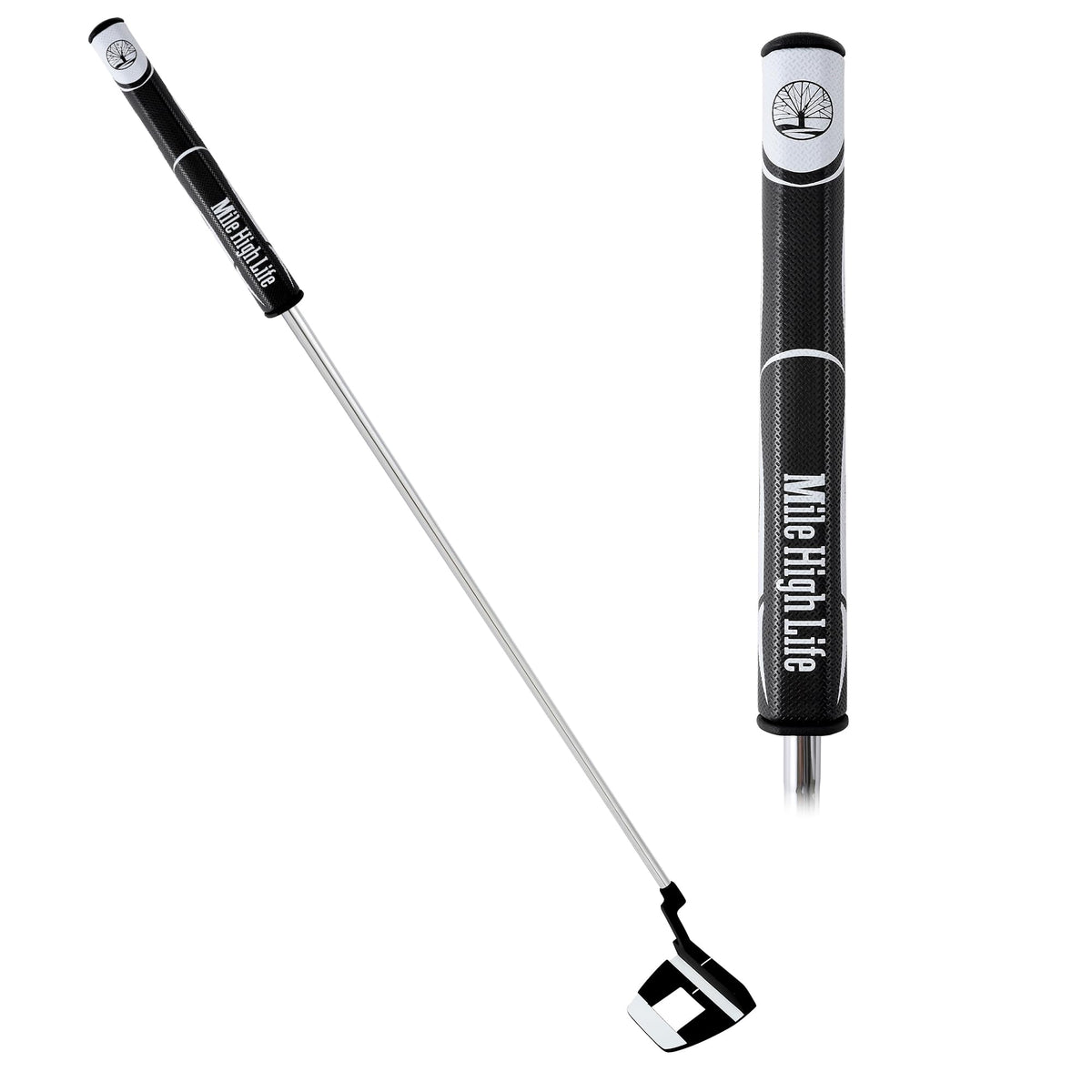 Mile High Life premium Pu 3.0 grip shown for enhanced control and shock absorption.