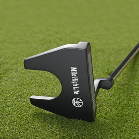 Mile High Life putter soft face provides forgiving contact on mis-hits.