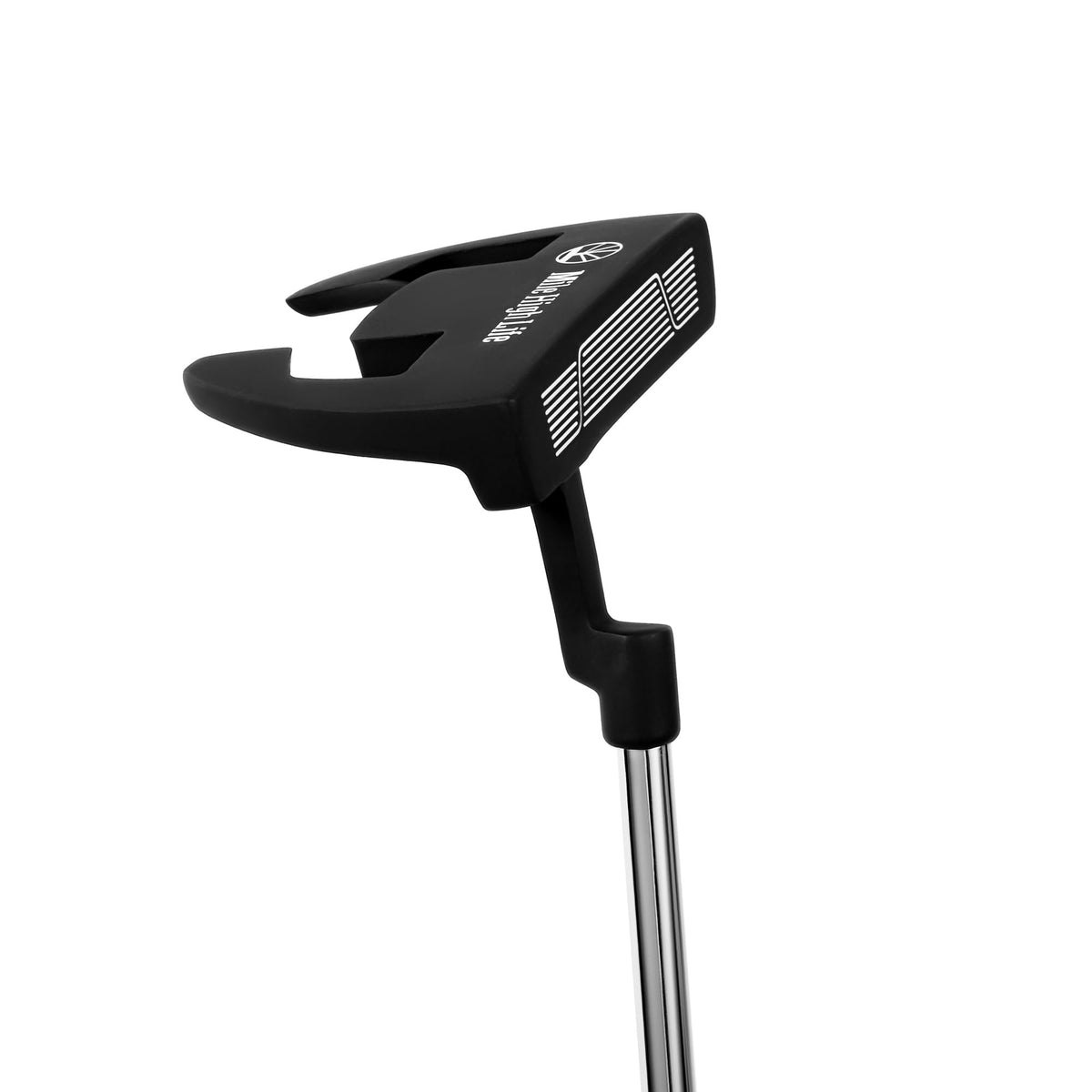 Mile High Life putter with soft face for forgiving strokes on light taps.