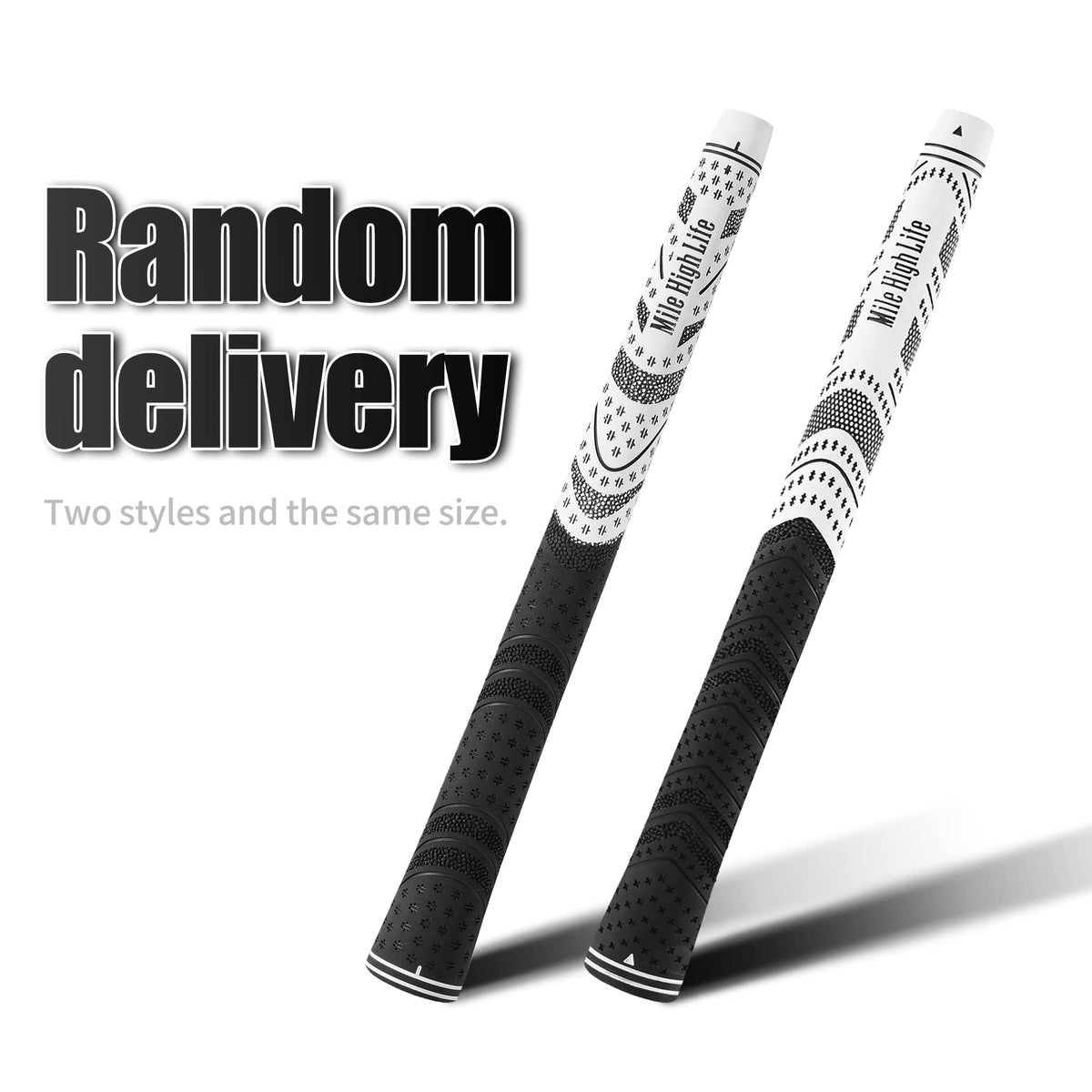 Mile High Life standard, midsize, and jumbo grips for a personalized fit across players