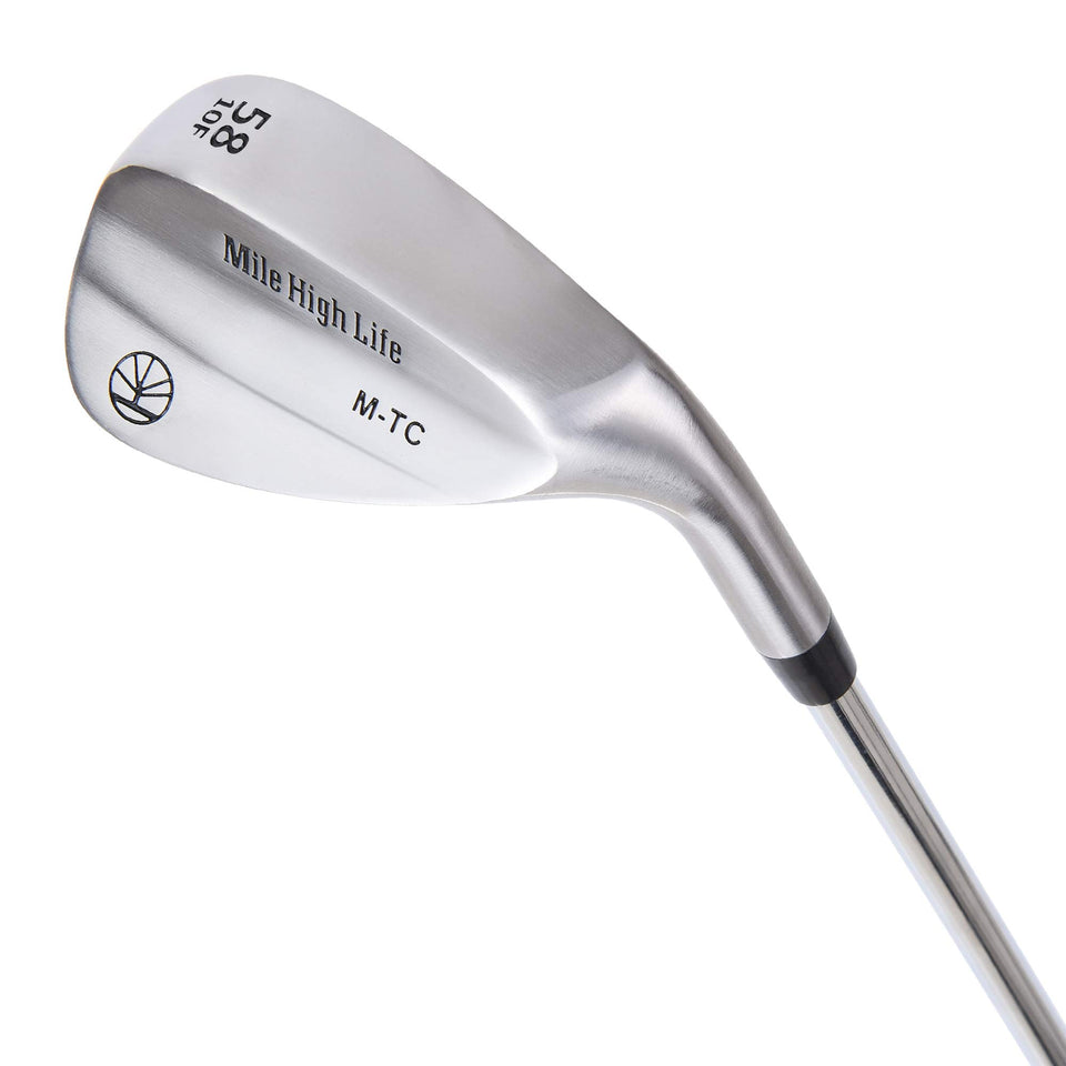 Mile High Life wedges feature a classic blade design for steady short game touch.