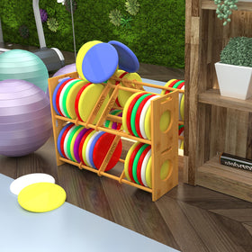MinBoo Stackable hardware included for customizable rack height.