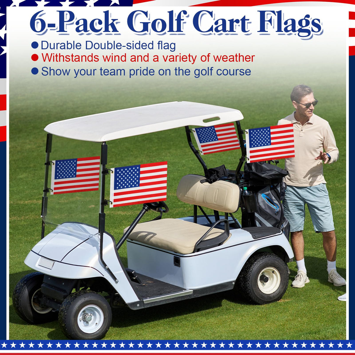 Mindsoft nylon-flag-material durable, weather-resistant fabric for long outdoor life.