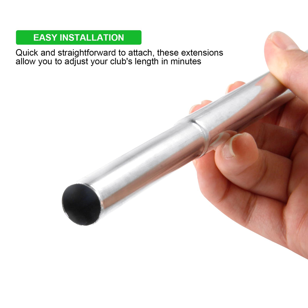 MingQiEven corrosion-resistant finish keeps extensions durable through play and practice.