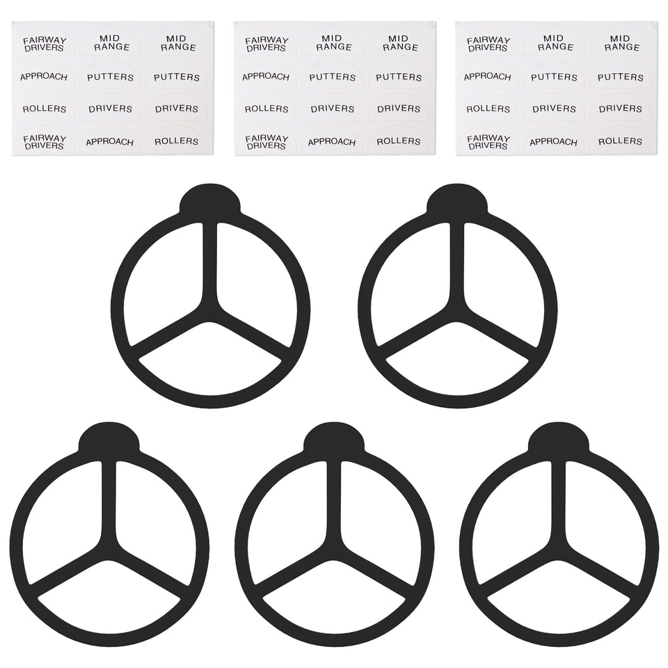 MingWeiZnb disc dividers 5-pack keeps discs organized and protected during transport.