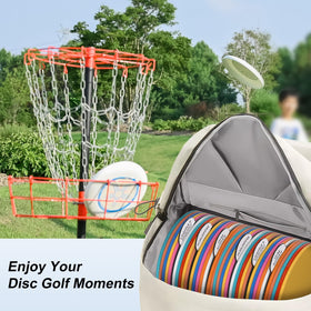 MingWeiZnb disc golf bag protection elevates gear organization for the course.