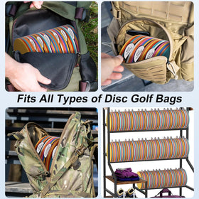 MingWeiZnb laser-cut acrylic dividers are lightweight yet durable for on-course use.
